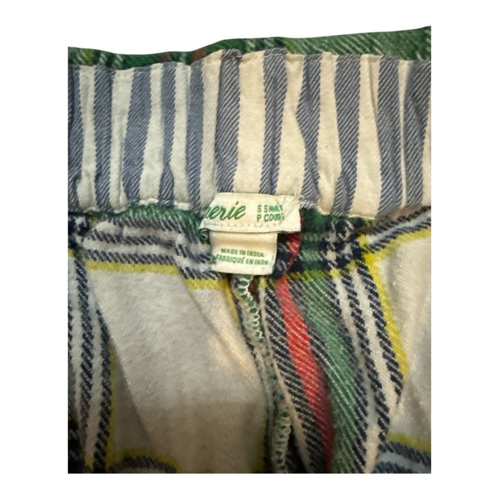 Women’s Aerie Plaid Lounge Pants with Drawstring in size S Short - Picture 3 of 5